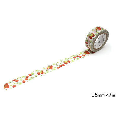 mt ex Washi Tape - Strawberry [15mm] [Washi Tejp]