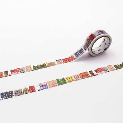 mt × Polly Fern Washi Tape - Street [15mm] [Washi Tejp]