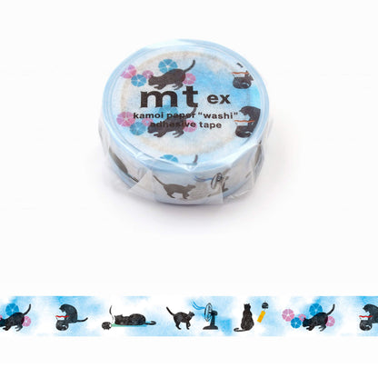mt ex Washi Tape - Summer Cat [15mm] [Washi Tejp]