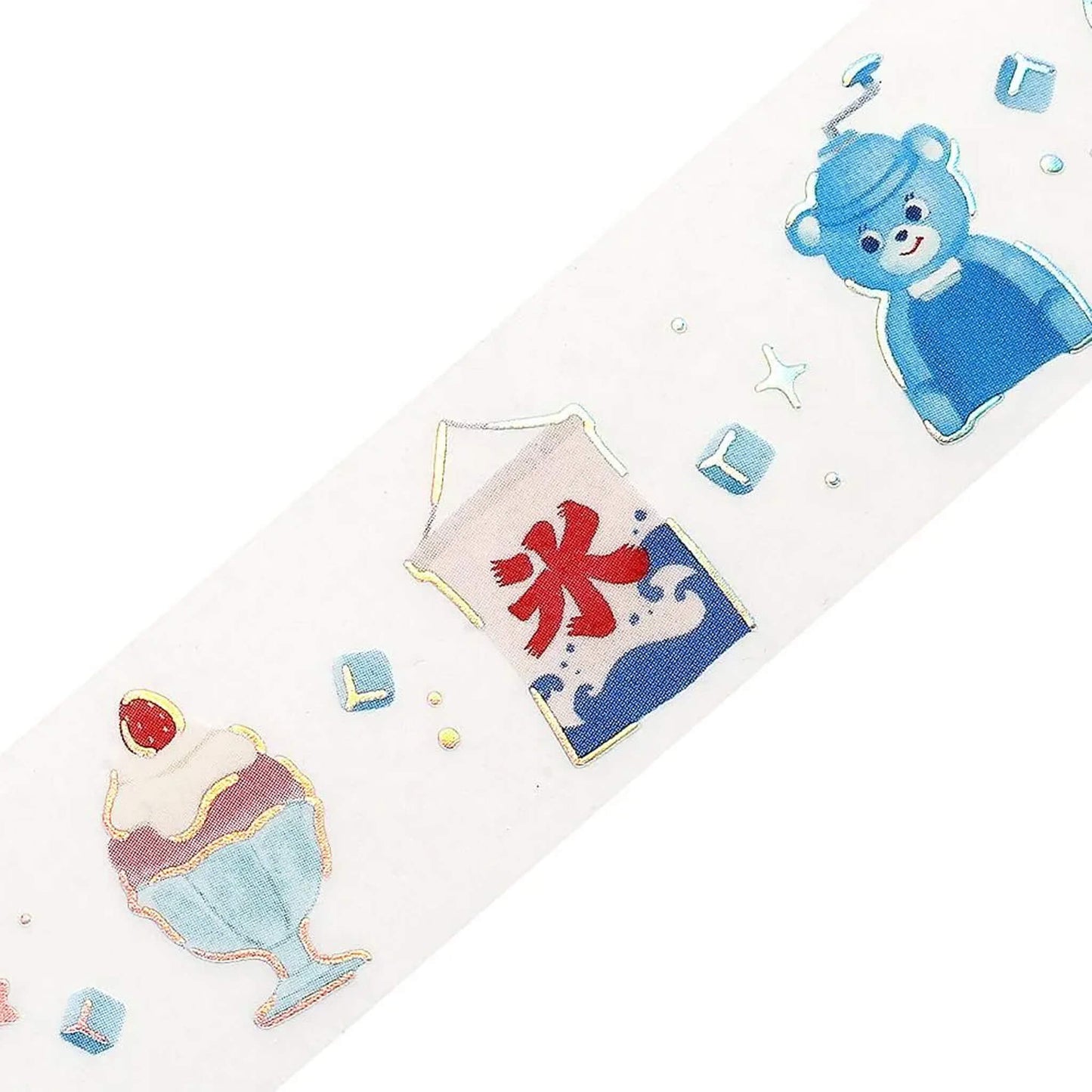 BGM Foil Clear Tape 2026 Summer Limited - Summer Shaved Ice [PET-filmtape]