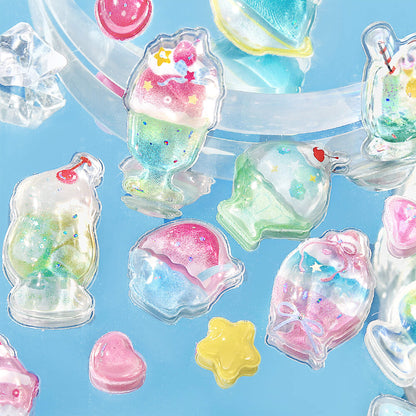 BGM Kyururun 3D Sticker 2026 Summer Limited - Summer Sweets [Klistermärkeark]