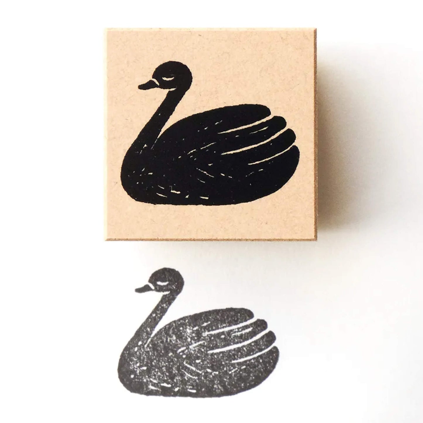 Cozyca Rubber Stamp - Swan [Gummistämpel]
