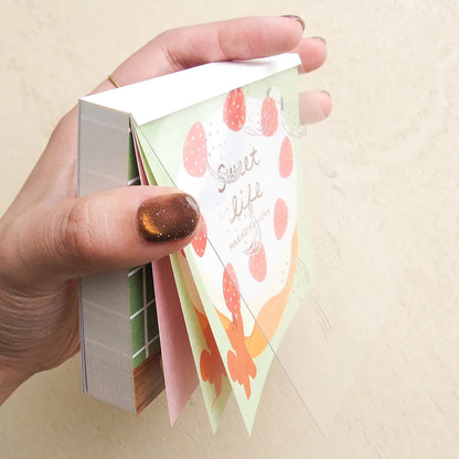 Cozyca Block Memo Pad - Sweet Life [Notisblock]