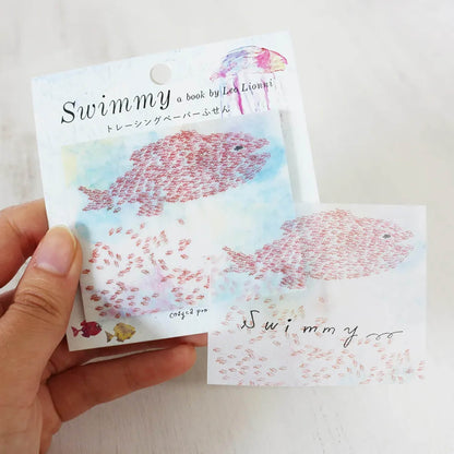 Cozyca Tracing Paper Sticky Notes - Swimmy