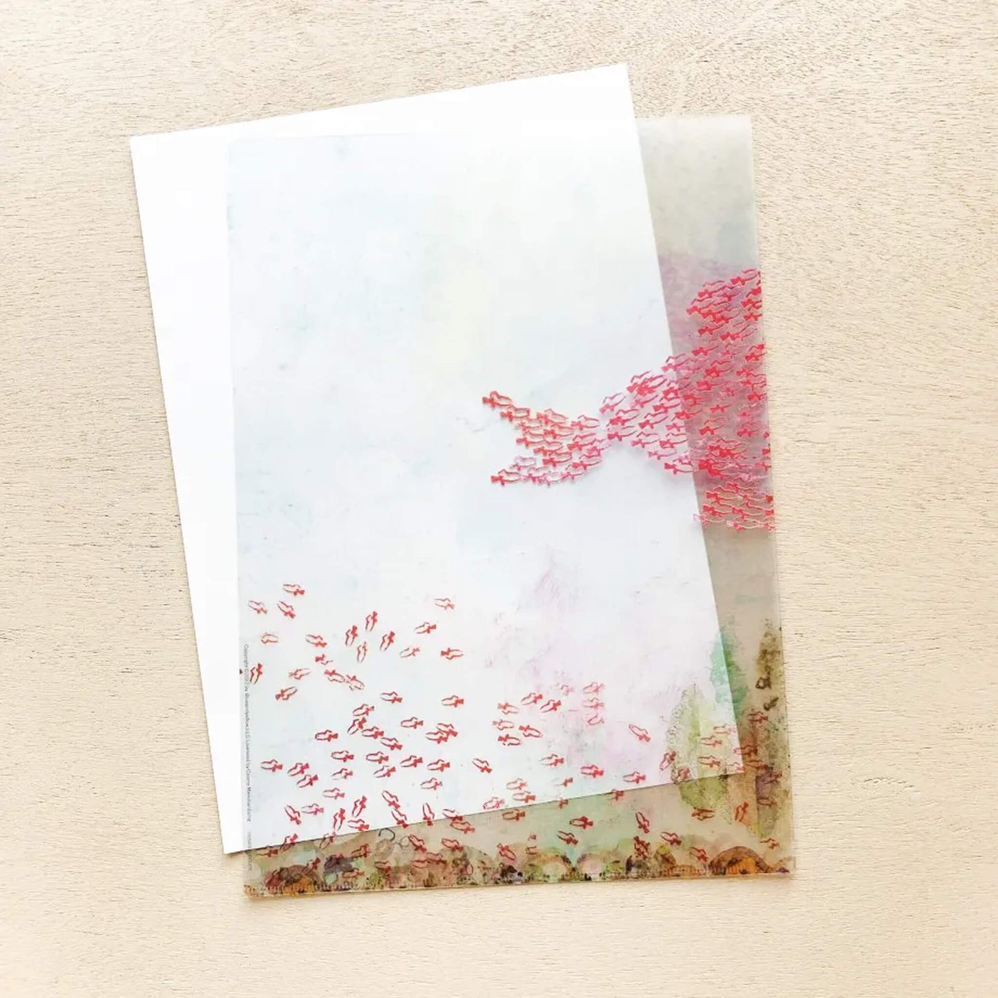 Cozyca A4 Clear File - Swimmy