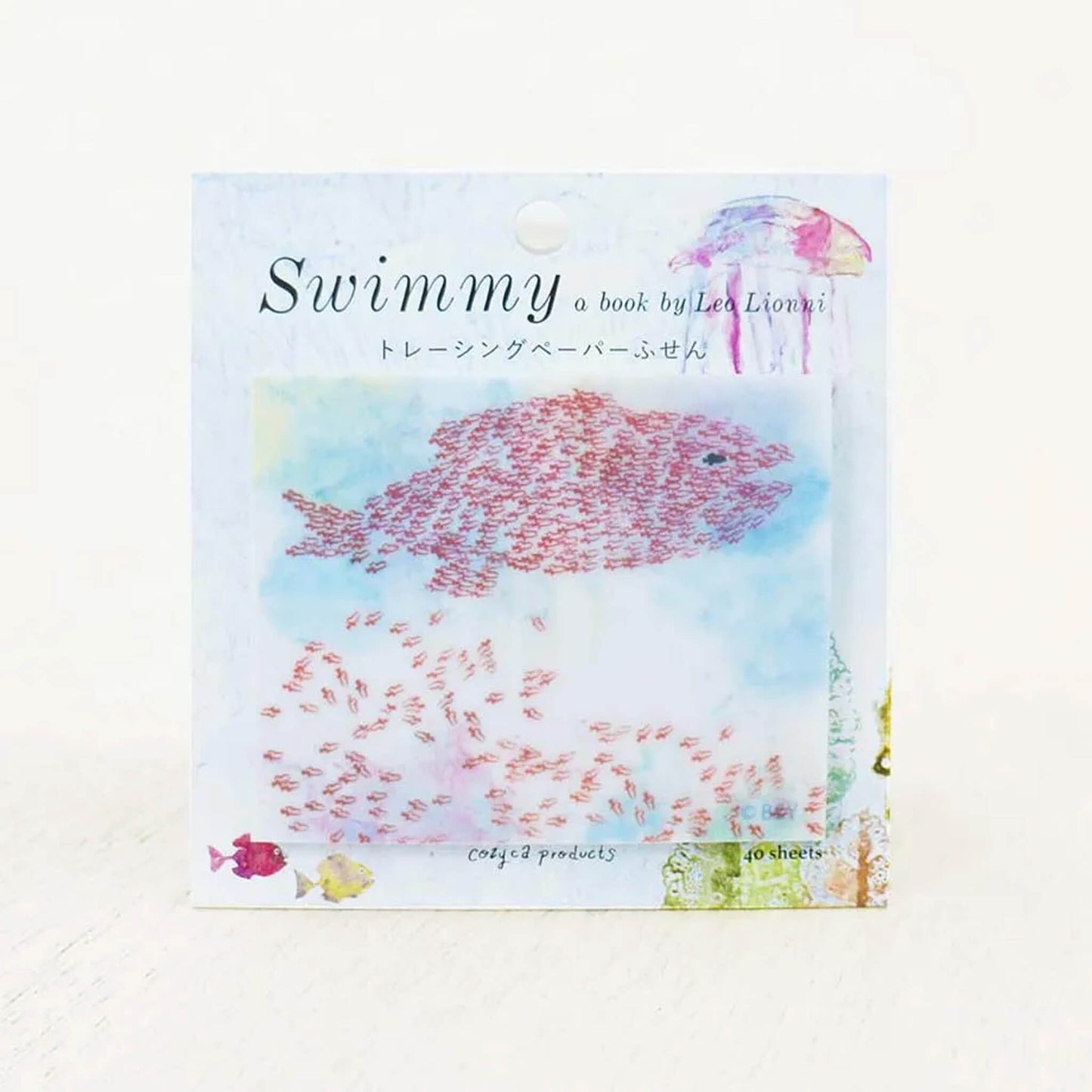 Cozyca Tracing Paper Sticky Notes - Swimmy