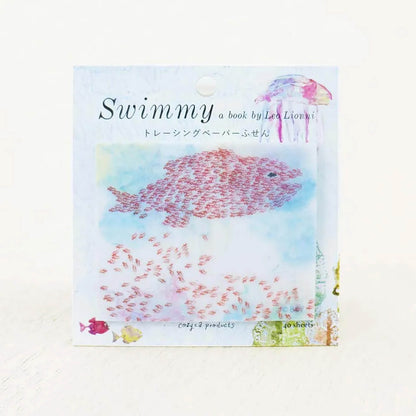 Cozyca Tracing Paper Sticky Notes - Swimmy