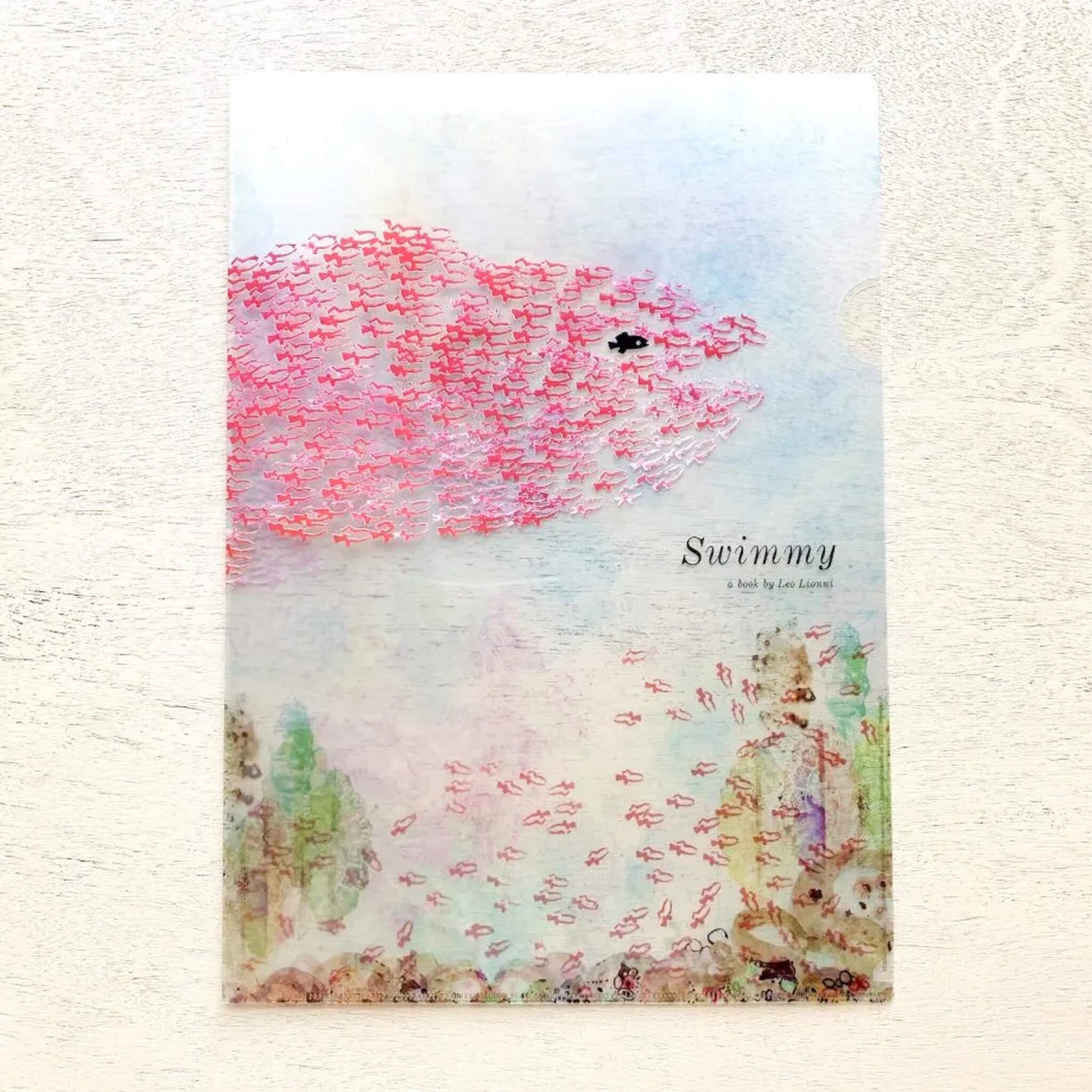 Cozyca A4 Clear File - Swimmy