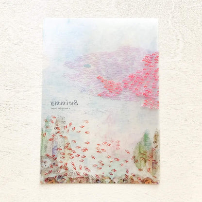 Cozyca A4 Clear File - Swimmy