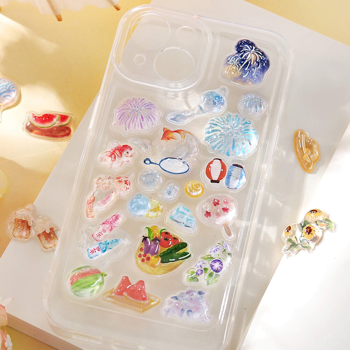 BGM Kyururun 3D Sticker 2026 Summer Limited - Symbols of Summer [Klistermärkeark]