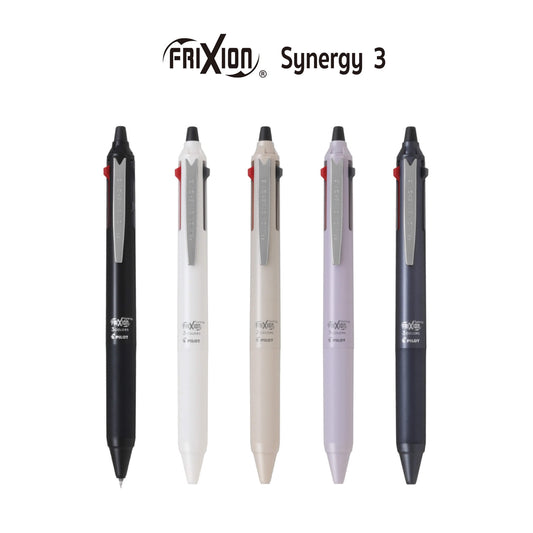 Pilot FriXion Synergy 3 3-Color Erasable Gel Pen 0.4mm