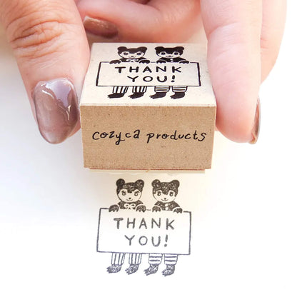 Cozyca Rubber Stamp - THANK YOU