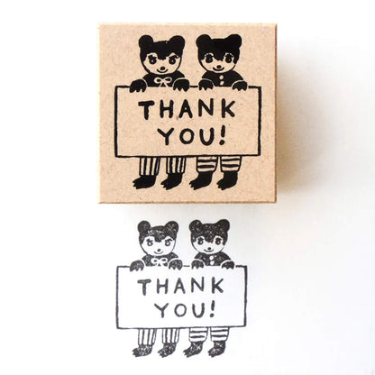 Cozyca Rubber Stamp - THANK YOU
