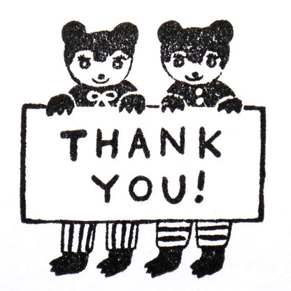 Cozyca Rubber Stamp - THANK YOU