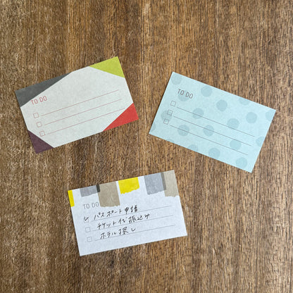 Mizushima Techo Scrap Memo - To Do S