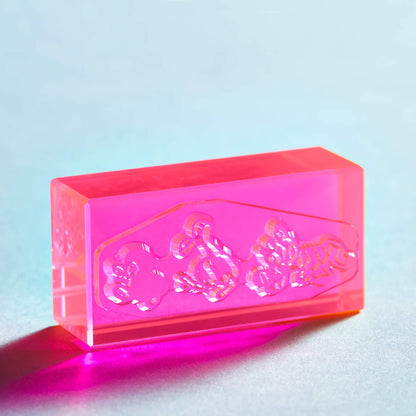 King Jim HITOTOKI Kori Jirushi Ice Cube Stamp Set - Tabi [Klara stämpel]