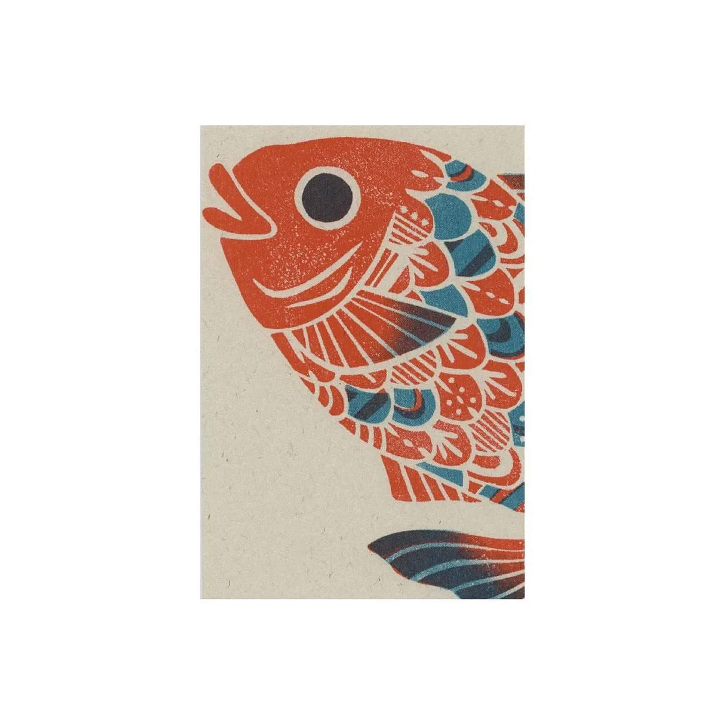 Active Corporation × Umeya / Mori Kanae Retro Printing Postcard - Tai [Vykort]