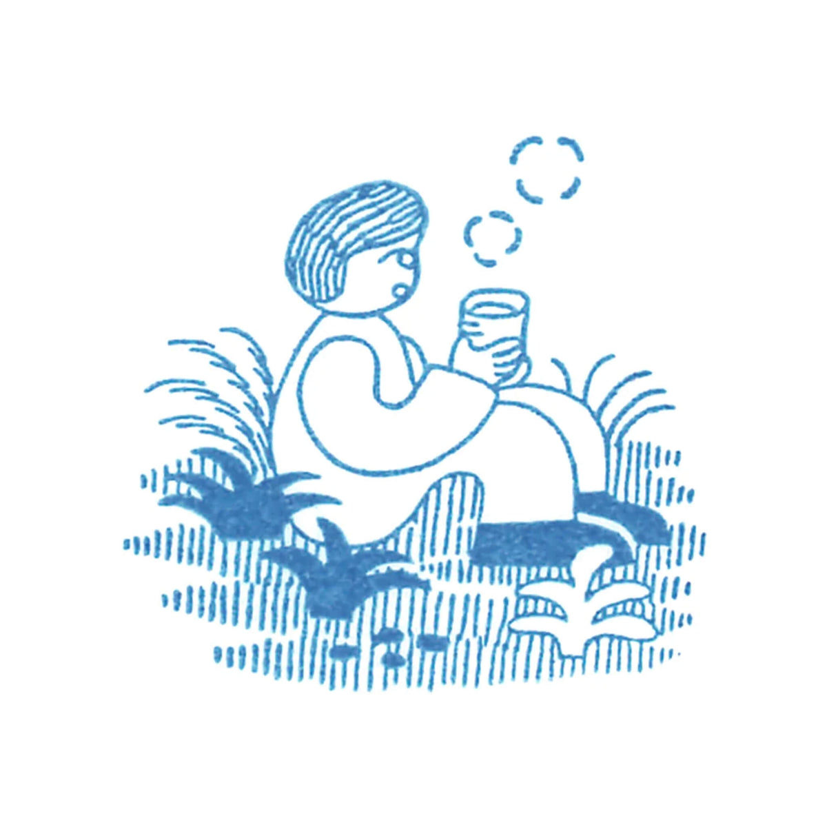 King Jim HITOTOKI Kori Jirushi Ice Cube Stamp Large - Taking a Break [Klara stämpel]