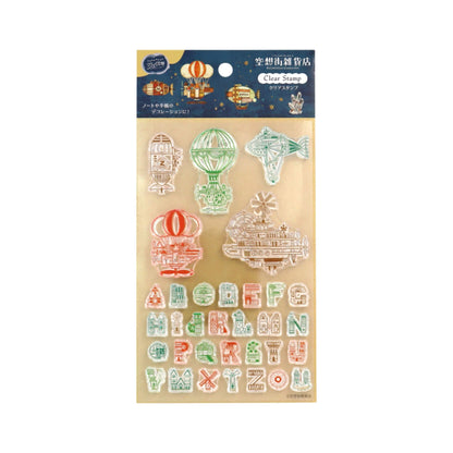 Komamono Lab Clear Stamp - The Fantasy Street Gallery Store [Klara stämpel]