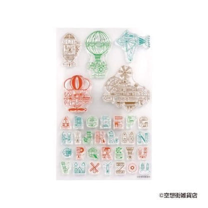 Komamono Lab Clear Stamp - The Fantasy Street Gallery Store [Klara stämpel]