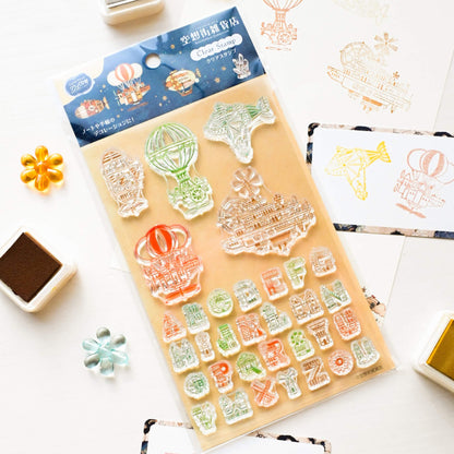 Komamono Lab Clear Stamp - The Fantasy Street Gallery Store [Klara stämpel]