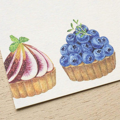 Cozyca Ippitsusen Letter Pad - Three O'clock [Brevblock]