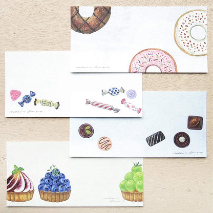 Cozyca Ippitsusen Letter Pad - Three O'clock [Brevblock]