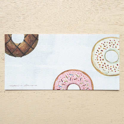 Cozyca Ippitsusen Letter Pad - Three O'clock [Brevblock]