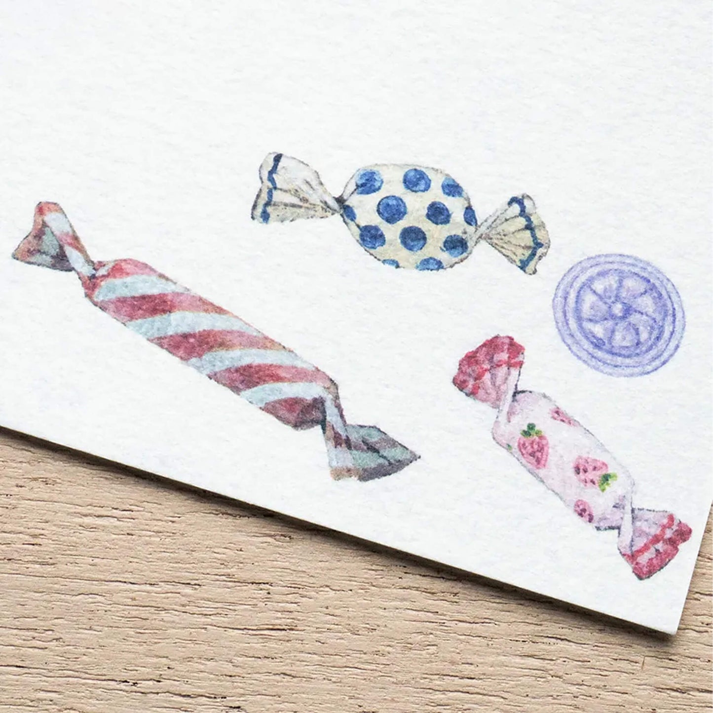 Cozyca Ippitsusen Letter Pad - Three O'clock [Brevblock]