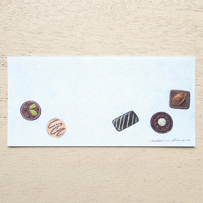 Cozyca Ippitsusen Letter Pad - Three O'clock [Brevblock]