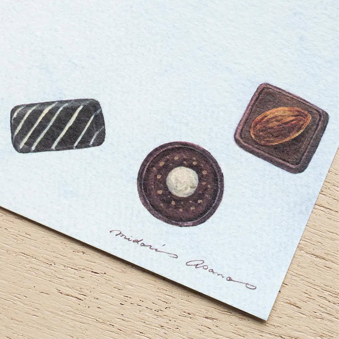 Cozyca Ippitsusen Letter Pad - Three O'clock [Brevblock]