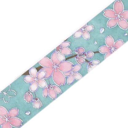 BGM Foil Washi Tape 2026 Sakura Limited - Sakura Time [15mm Width] [Washi Tejp]