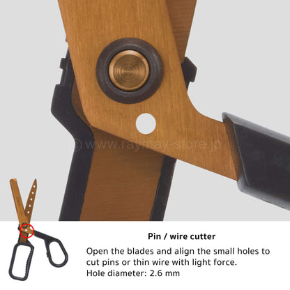 Raymay ZACCC Multi-Function Scissors - Titanium-Coated [Multifunktionssax]