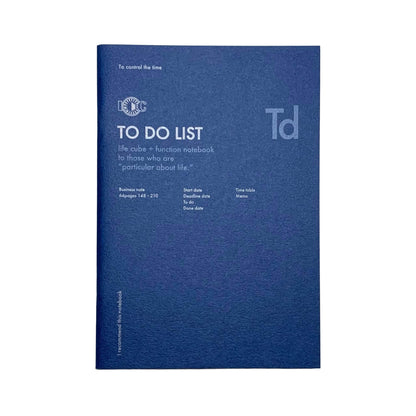 Luddite Function Notebook A5 - To Do List