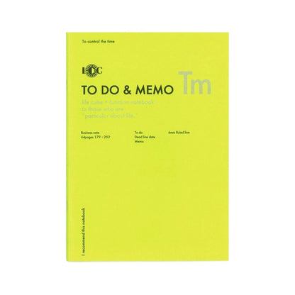 Luddite Function Notebook A5 - To Do & Memo