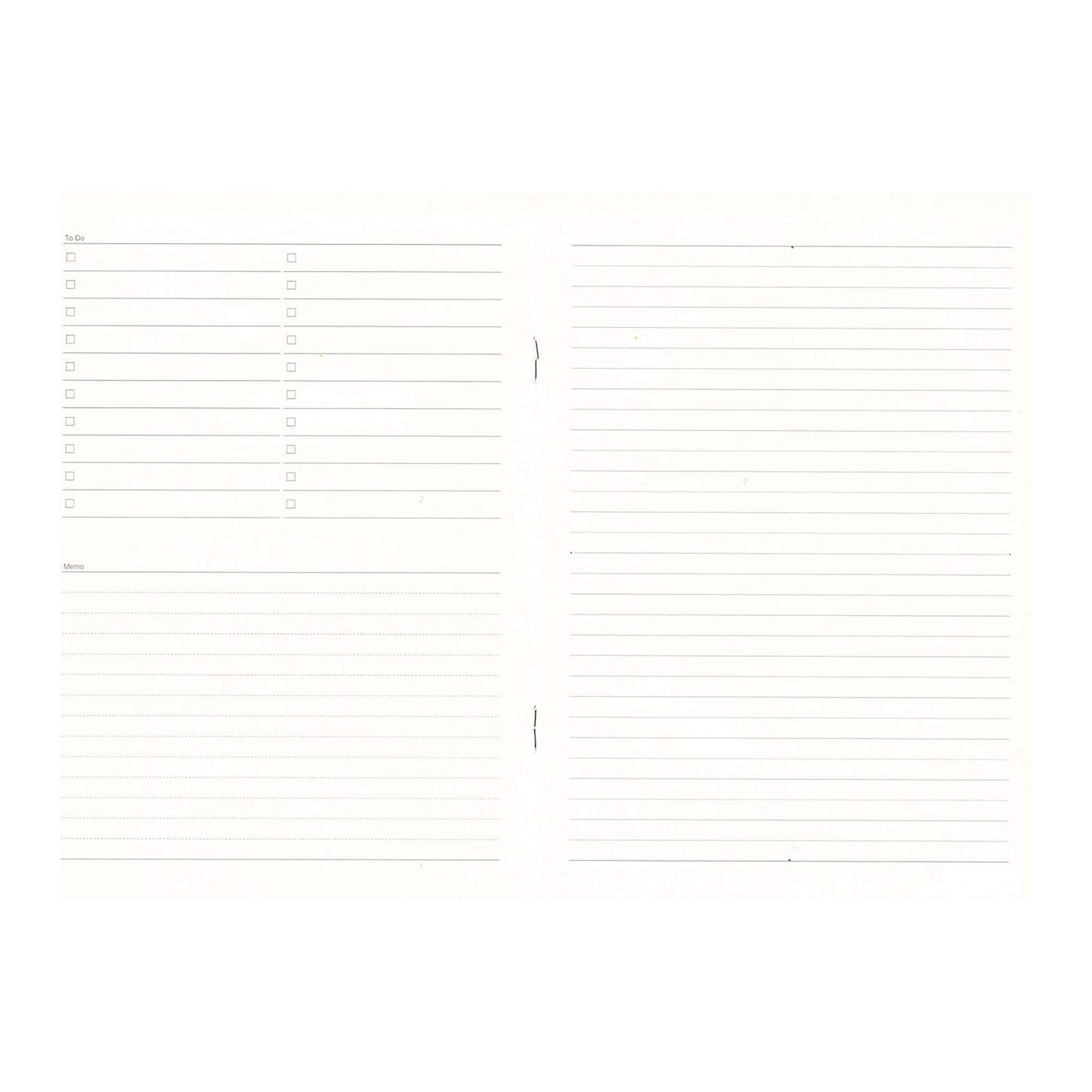 Luddite Function Notebook A5 - To Do & Memo