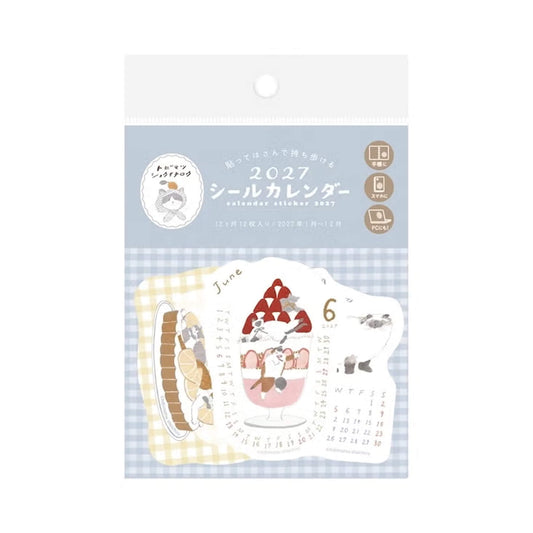 Furukawa Shiko × Tobimatsu Shioichiro 2027 Calendar Stickers