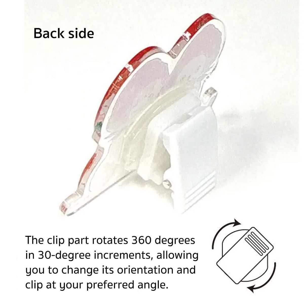 Active Corporation × Tocoro Comugi 2-Way Acrylic Clip Stand - Strawberry