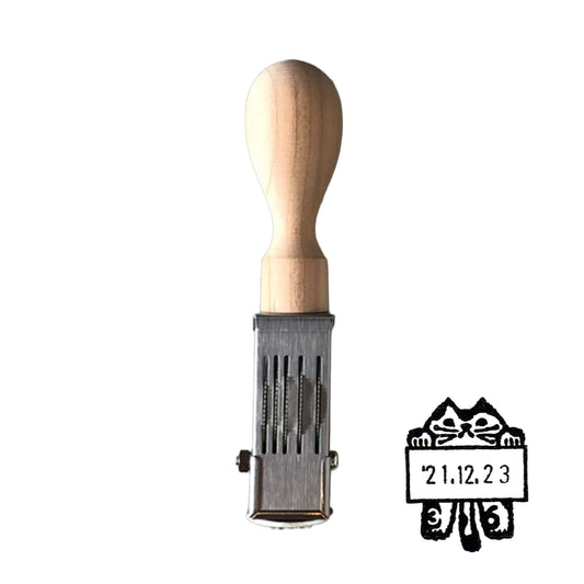 36 Sublo × Toshiyuki Fukuda Date Stamp - Cat