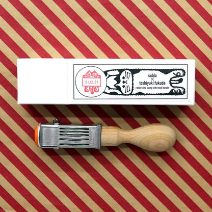 36 Sublo × Toshiyuki Fukuda Date Stamp - Cat