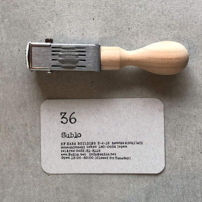 36 Sublo × Toshiyuki Fukuda Date Stamp - Cat