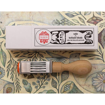 36 Sublo × Toshiyuki Fukuda Date Stamp - Cat