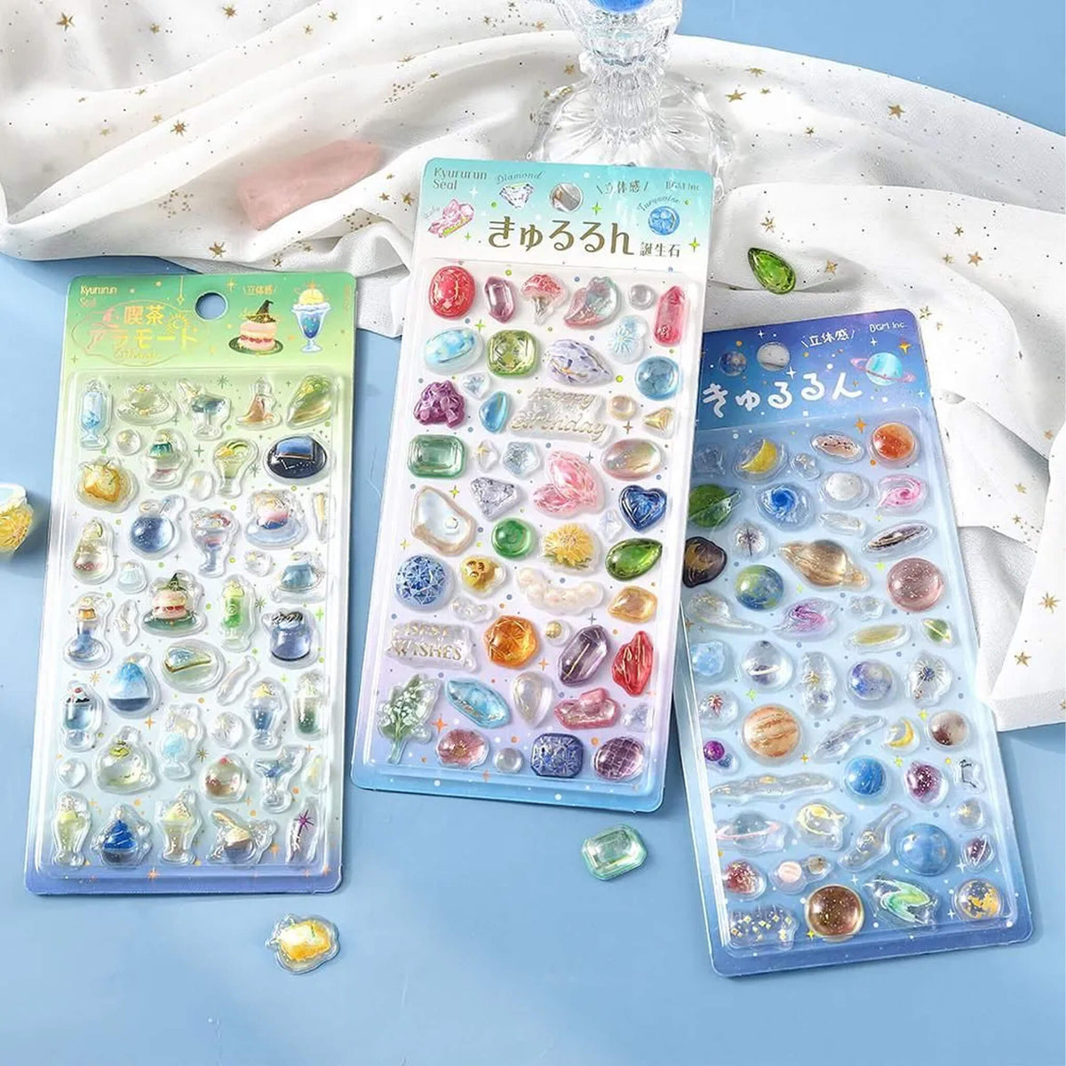BGM Kyururun 3D Sticker Vol. 4 - Universe
