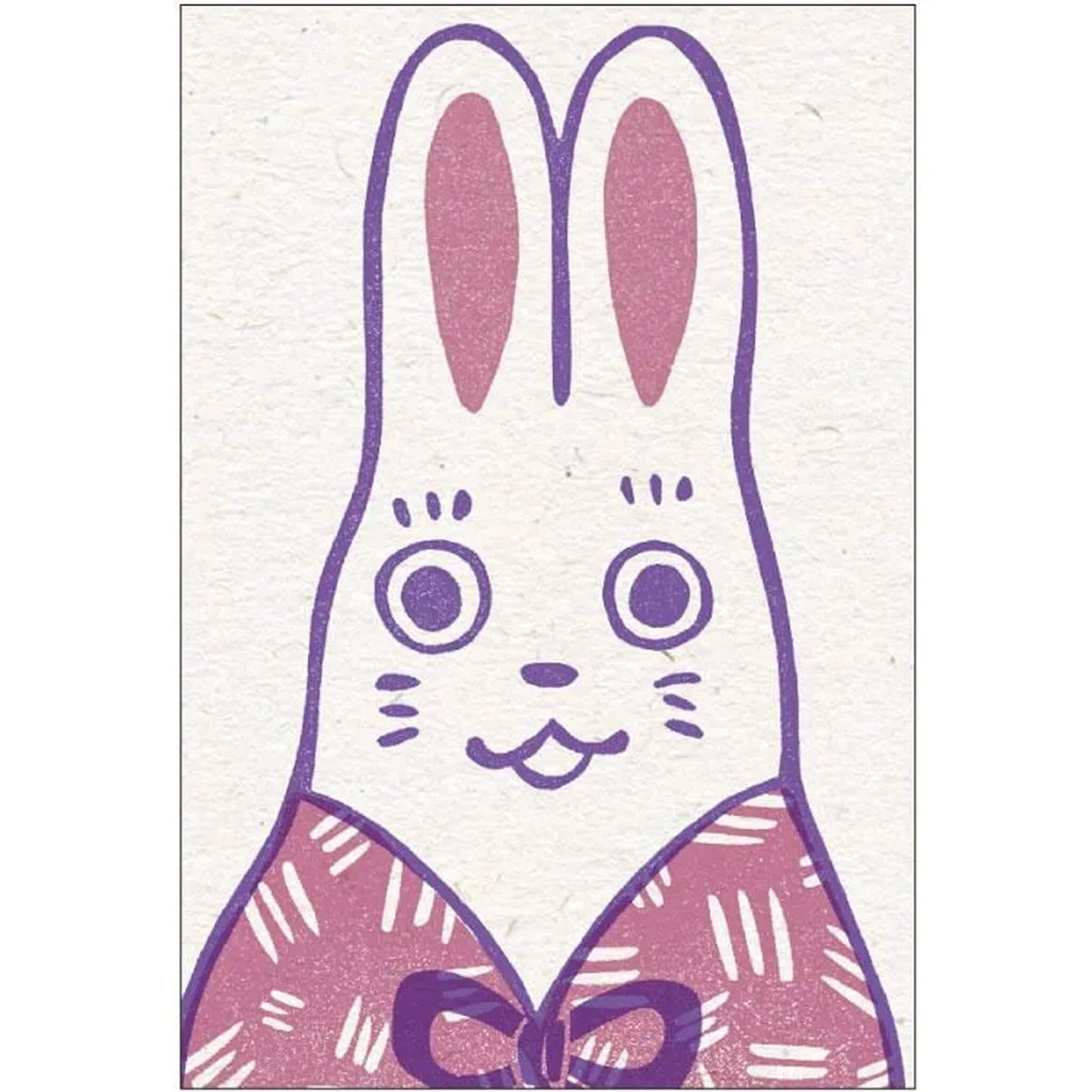 Active Corporation × Umeya / Mori Kanae Retro Printing Postcard - Usagi [Vykort]