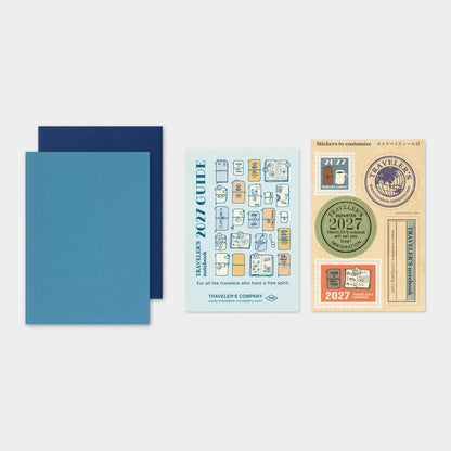 TRAVELER'S notebook 2027 - Weekly Refill - Passport Size