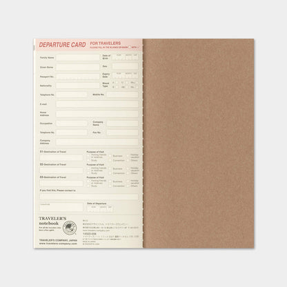 TRAVELER'S notebook 2027 - Weekly Vertical Refill - Regular Size