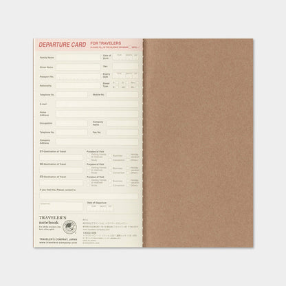 TRAVELER'S notebook 2027 - Weekly + Memo Refill - Regular Size