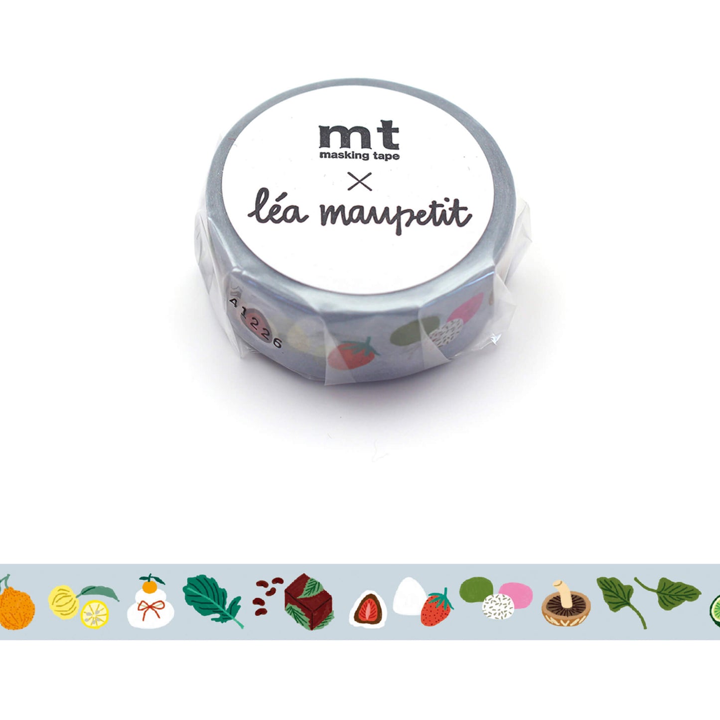 mt × Léa Maupetit Washi Tape - Whimsical Winter [15mm] [Washi Tejp]