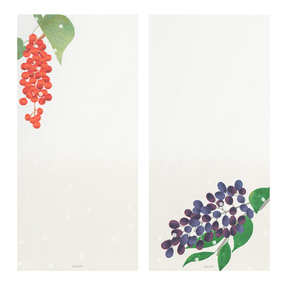 Midori Kami Series Ippitsusen - Winter Fruit [Brevblock]