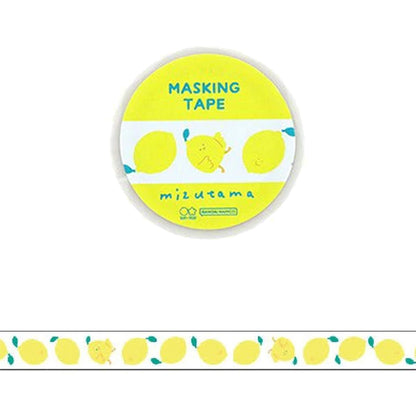 Sun-Star × Mizutama Washi Tape - Yellow